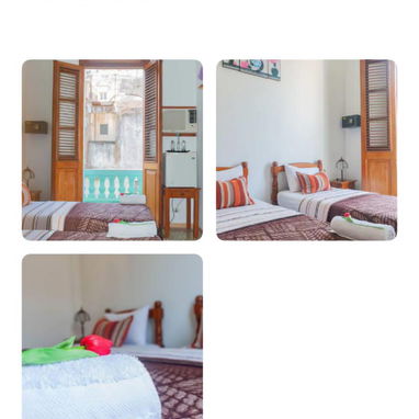 Se renta apto de 3 habitaciones climatizadas en el Casco histórico de La Habana Vieja.54026428 - 9/9