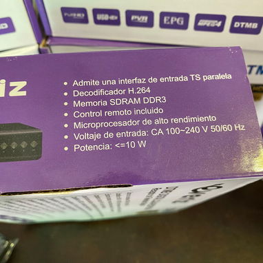 CAJITA DIGITAL EVERIZ DTMB – 1080p FULL ( 1 mes de garantía) - 8/10