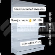 Estantes metálicos de 5 divisiones, ideales para su negocio!! - Img 57282743