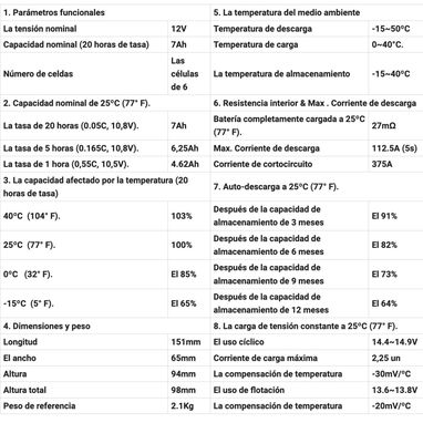 🔸Bateria 12V 7Ah  🔸Somos Tcp, damos factura y 1 mes de garantía. Características en las fotos. - Img 100964390