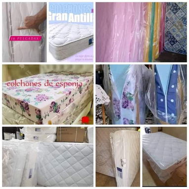 Variedad de camas, cómoda, colchones baúles , juegos de cuartos. - Img 107612488