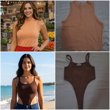 Tops y blusas perfectas para el Verano /Body/Pullover/Camisetas/Blusas mangas 3/4 nuevas y de segunda mano De $3 a $5 - Img 123264447