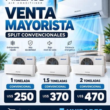 ❄️🔥 ¡AIRE ACONDICIONADO SPLIT MILEXUS EN OFERTA! 🔥❄️ PRECIOS MAYORISTAS Y MINORISTAS - 2/2