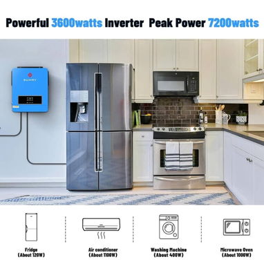 Inversor y Cargador Solar SUMRY 3600 W - Img 123783991