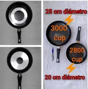 Sartenes en venta, color negro - Img 49383564