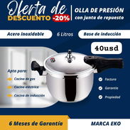 Olla de presión 6L de inducción.... - Img 55076308