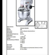 Mescladora industrial de 30 litros - Img 45633864
