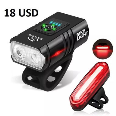 H60 Vendo luces recargables para bicicletas - Img 127242777