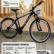 Bicicleta Rali medida 29  Precio:💲190usd ▪︎ Cuadro: Acero Reforzado con cableado interno. ▪︎ Frenos: Sistema V-Brake. ▪ - Img 55924815