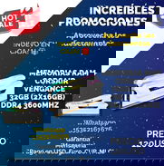 Memorias Ram PC Gamer Gama ALTA / RAM 16gb Corsair Vengance / G.Skill Ripjaws *NUEVAS EN CAJA* 53161676 - Img 47424096