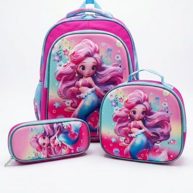 Mochilas con merendero y cartuchero - 2/3