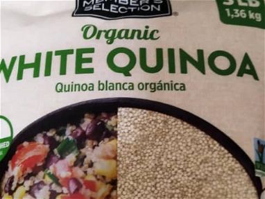 💥🌟Quinoa Organica,BLANCA 1,36 Kg (3 Lb)PAQUETES SELLADOS PRECIO 💥🌟20 USD 58578355💥🌟 - Img main-image