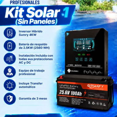 ☀️⚡ 𝗞𝗜𝗧𝗦 𝗦𝗢𝗟𝗔𝗥𝗘𝗦 𝟭𝟭𝟬𝗩 𝗬 𝟮𝟮𝟬𝗩 𝗘𝗡 𝗟𝗔 𝗛𝗔𝗕𝗔𝗡𝗔 | 𝗜𝗡𝗦𝗧𝗔𝗟𝗔𝗖𝗜Ó𝗡 + 𝗚𝗔𝗥𝗔𝗡𝗧Í𝗔 🔋🏠 - 6/7