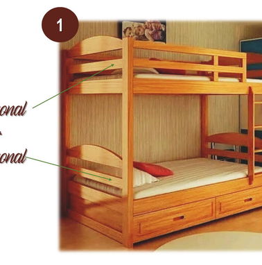 Cama litera gavetero closet estante de cocina mesa de comedor banqueta puerta - Img 85031648