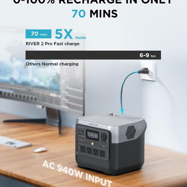 🔋⚡ COMBO EcoFlow River 2 Pro 768Wh + Extras ⚡🔋 *Envío Disponible en La Habana + 15 Días de Garantía* - Img 113940310