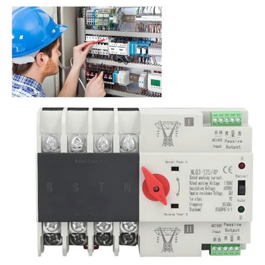 Interruptor Transfeiencia Automática 4 polos doble potencia - Img 117021138