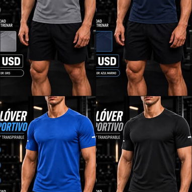 Ropa de gym para hombres. Ropa deportiva en el vedado - 4/10