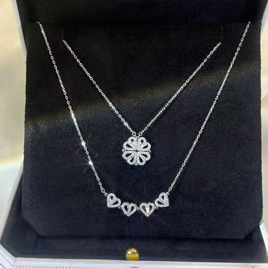 Collar Magnético Vancleef de Trébol de la Suerte 🍀 - Img 110623738