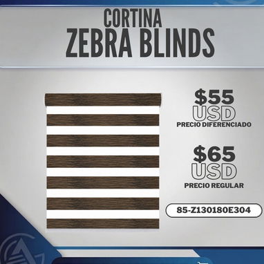 Cortina Zebra Blind - 2/10
