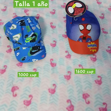 Gorra Spider Man para niños 1 a 2 años - Img 122266029