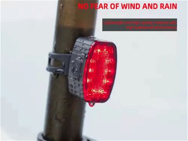 ⭕️ Luces de Bici luces NUEVAS Pack Luces Delanteras y Traseras ✅Luces Delanteras y Luces Traseras de Bici Recargable USB - Img 41352568