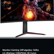 Busco compro este monitor  LG UltraGear 34" 2k , 34GP63A-B curvo ultrawide - Img 45916960