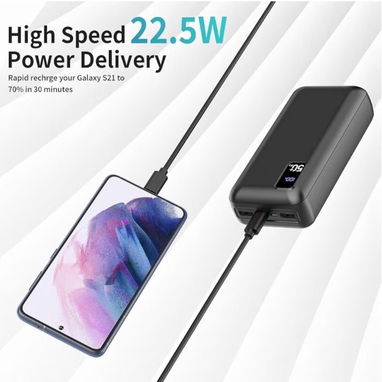 ☎️53544655 🛵 Entrega Disponible ⭐Power Bank 50000mAh 22.5W ⭐ - Img 118170334