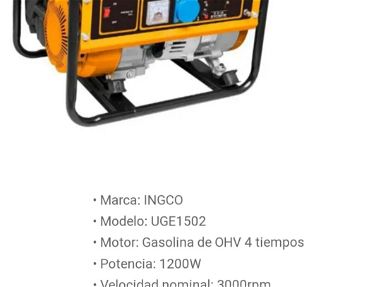 400 usd Generador 1200w - Img main-image-45654852