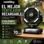 Ventilador recargable ColdSky 70 - Img 56093713