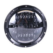 Faros LED redondos universales de 7 pulgadas para autos(americanos, jeep, etc), camiones y motos compatibles. - Img 44176924