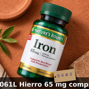 Hierro 65 mg - 2/3