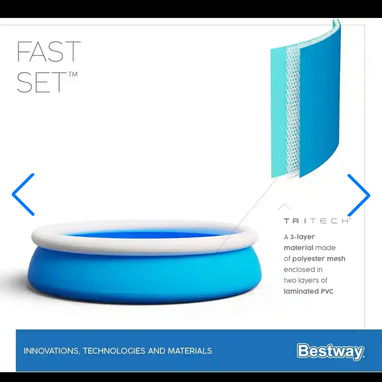 Piscina BestWay FastSet 940 litros - Img 118428783