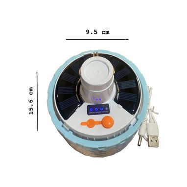 Bombillos recargables 3300 buena calidad y buen precio traen su panel solar - 3/3