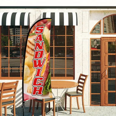 Indicadores de ubicación de expendio de sandwiches - Img 113584476