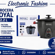 Olla arrocera Royal 2.2L de alta calidad factura y garantía de 1 mes - Img 56327525