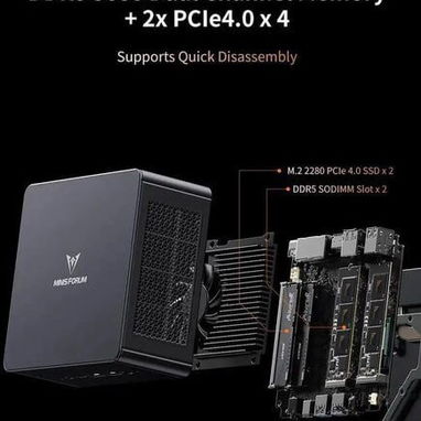 Mini PC MINISFORUM UM890 Pro | videojuegoshabana.com - Img 126906288