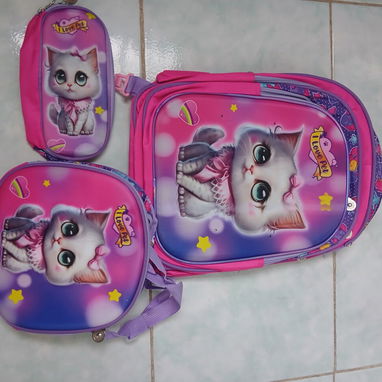 Kit completo de mochilas para niñas - Img 125876636
