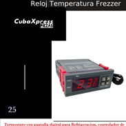 Centralita, Reloj de temperatura con pantalla digital para Refrigeradores, neveras de mantenimiento  y otros similares. - Img 45305574