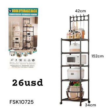 Hermosos plateros para la fácil organización de tu cocina - 10/10