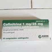 Nitroglicerina de 1mg - Img 53889845