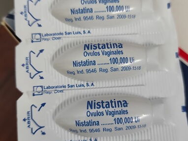 //-OVULOS-//  Nistatina 10000 UI, Clotrimazol 100mg, (Metronidazol + Nistatina) - Img 60270993