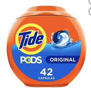 Cápsulas de detergente Tide Pods. Pomo de 42 cápsulas - Img 56478007