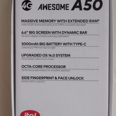 Vendo celular nuevo Itel AWESOME A50 - 2/3