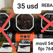 Ventiladores recargables F6 nuevos en caja contamos con mensajeria y garantía - Img 58028300