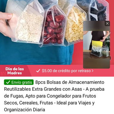 8 bolsas organizadoras - Img 122779254