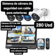 Sistema de cámaras de seguridad OHWOAI para vigilancia continua, Garantía de 1 mes, Entrega por costo adicional según mu - Img 57732545
