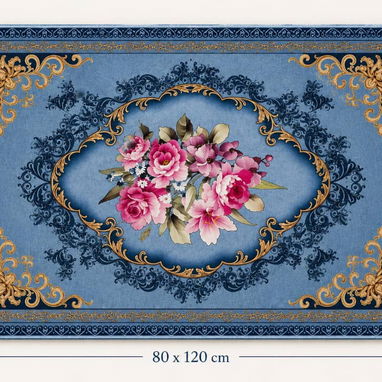 Alfombra Decorativa Clásica 80x120 | Multiusos - 3/3