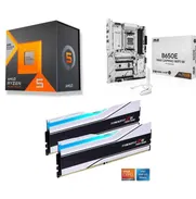 🤩 AMD Ryzen 5 7600X3D Kit 🤩 Asus B650E MAX Gaming Wifi W -64GB RGB ✅0km intel KIT NUEVA KIT pc NUEVO - Img 50570805