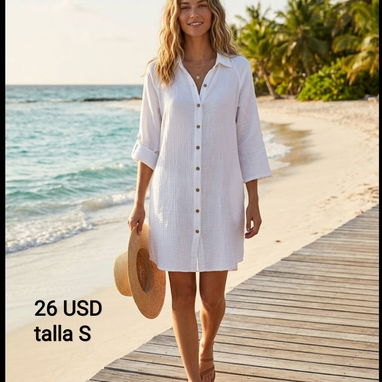 🏖️ Vestidos, mallas y pañuelos de playa_ importadas desde USA - Img 123272969