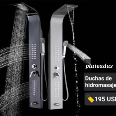Duchas , ducha , espejos de luz, aro de luz , juegos de baño , lavamanos - 9/10